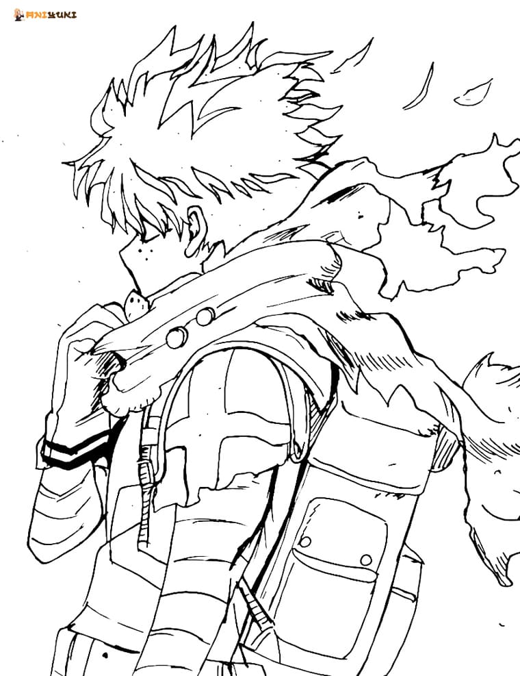 My Hero Academia coloring pages - Free coloring pages