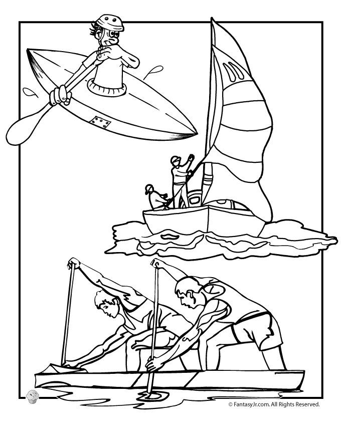 Olympic sports, Coloring pages and Coloring
