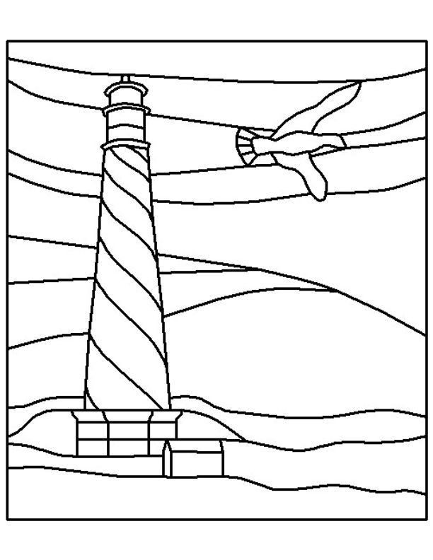 Light house coloring page | Sugar Cookie Designs | Pinterest ...