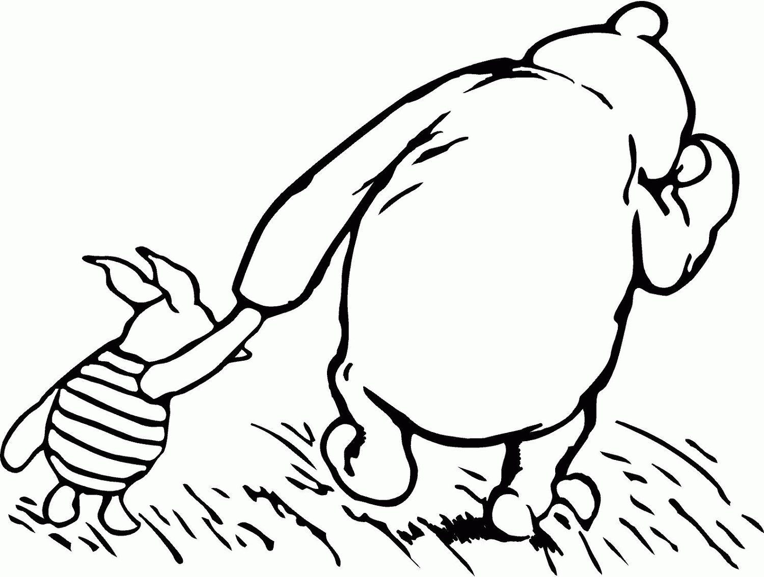 Coloring Pages Winnie The Pooh Classic - Coloring Home