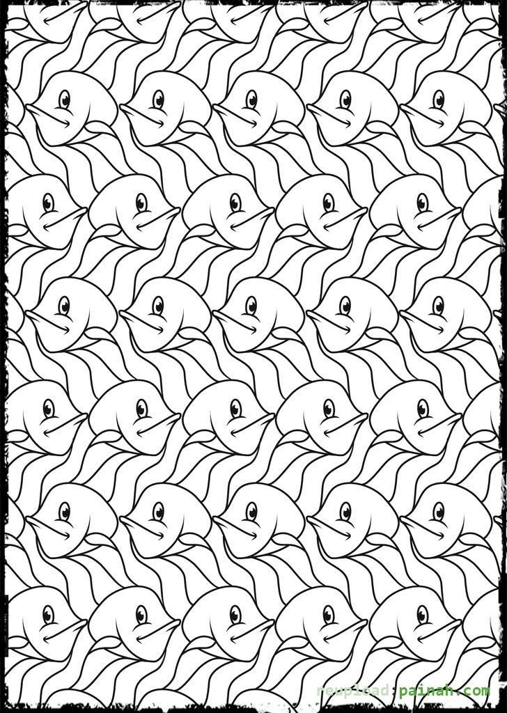 Printable Tessellation Patterns - Coloring Pages for Kids and for ...