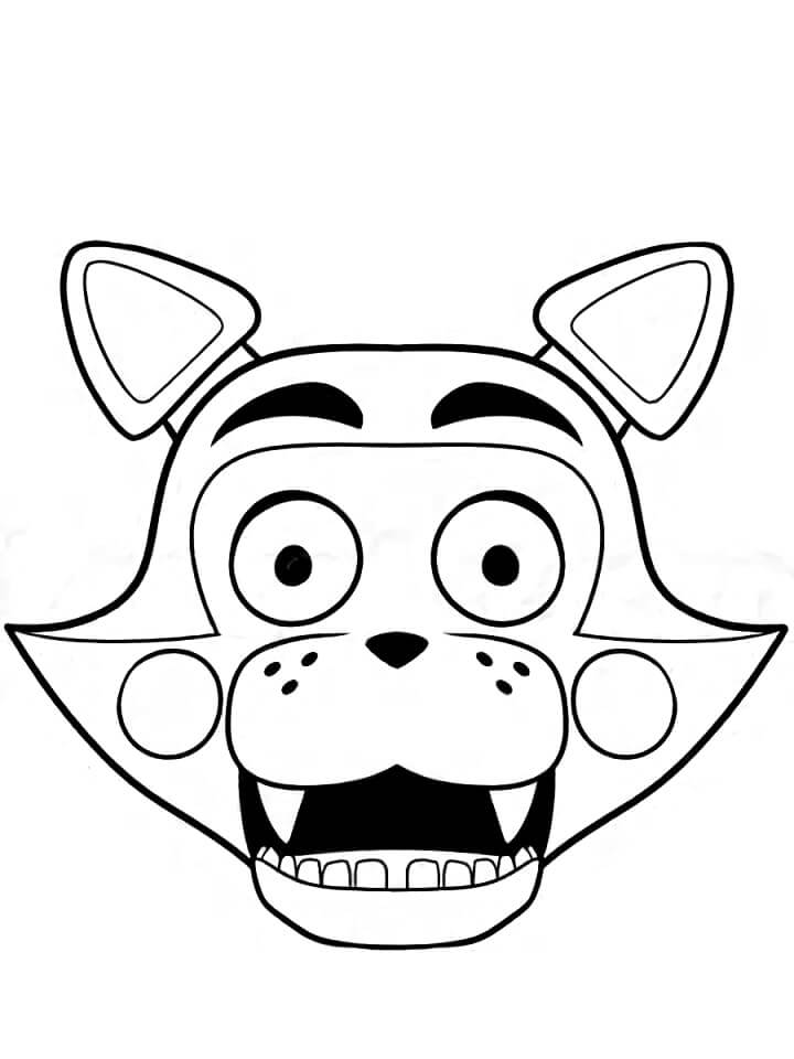 Mangle Coloring Pages Coloring Home