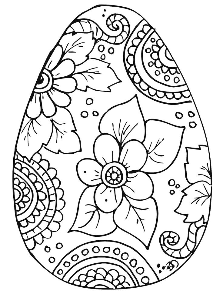 Easter Coloring Pages | Easter egg coloring pages, Easter coloring pages, Coloring  easter eggs