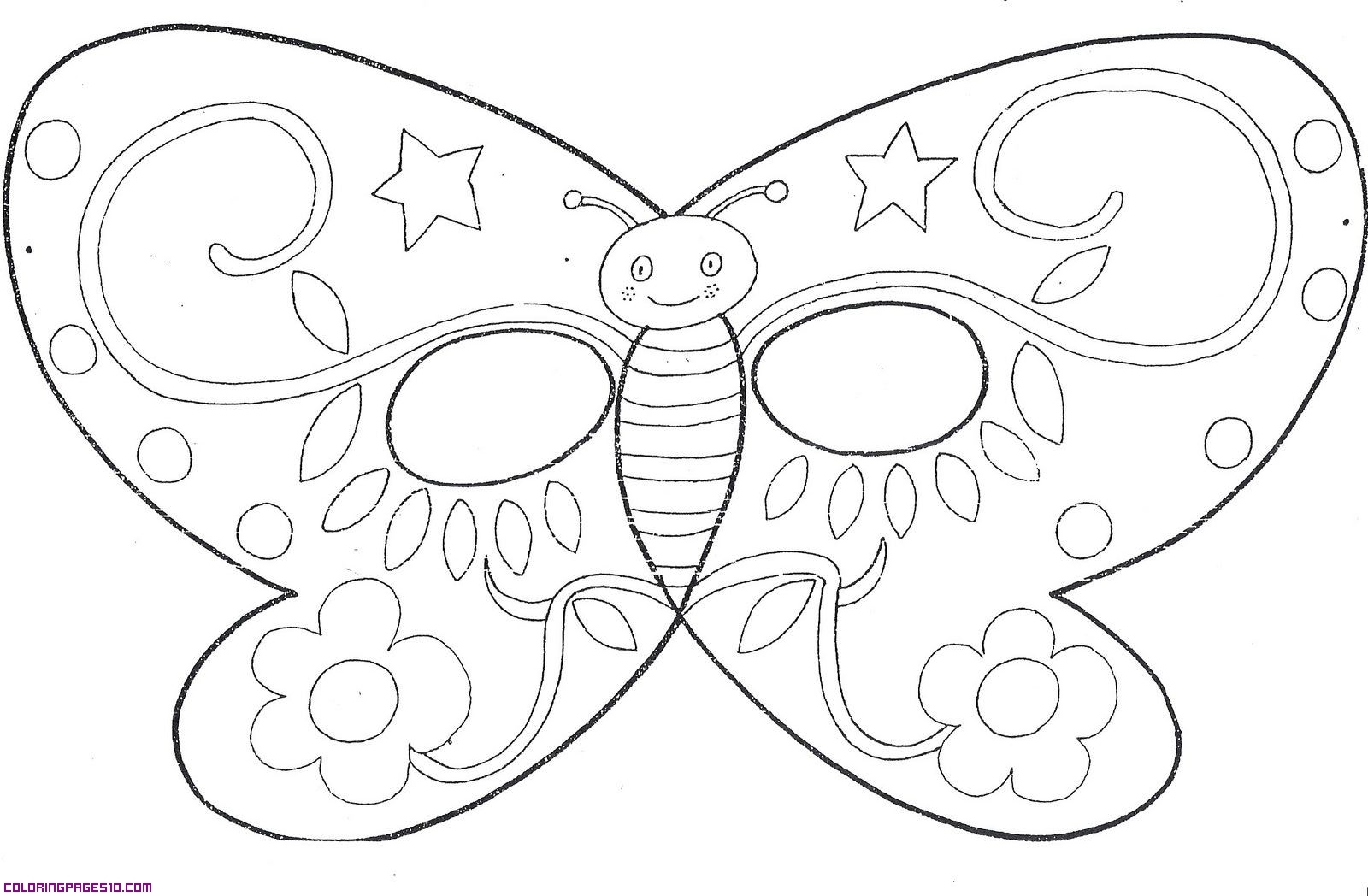 Coloring Pages  Printablering Butterfly Amazing Best Images Of ...