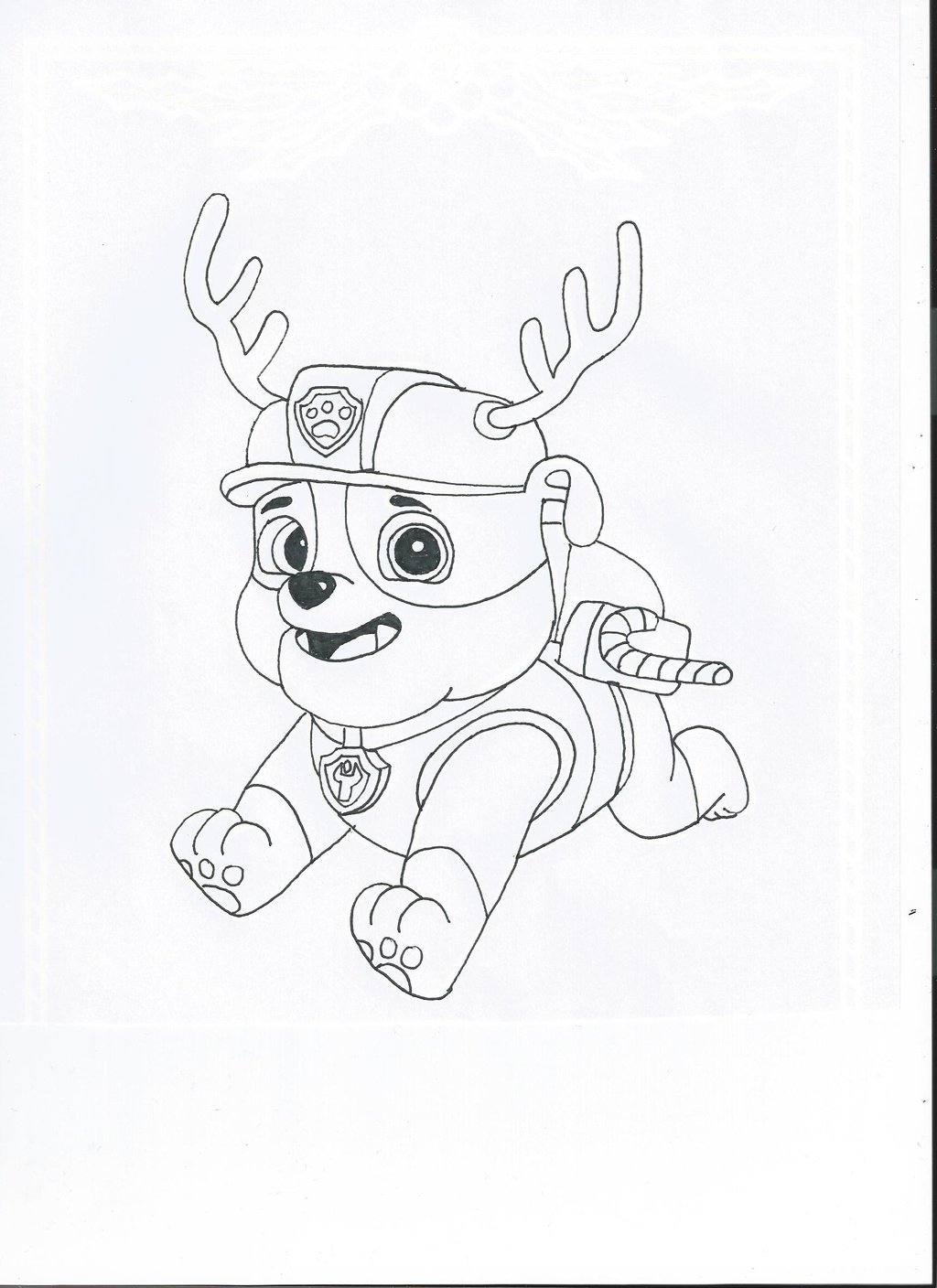 Coloring Pages : Outstanding Christmas Paw Patrol Coloring Pages Christmas  Paw Patrol Coloring Pages Free Printable Adults‚ Christmas Paw Patrol  Coloring Pages Free Printable For Kids‚ Paw Patrol Coloring Pages as well