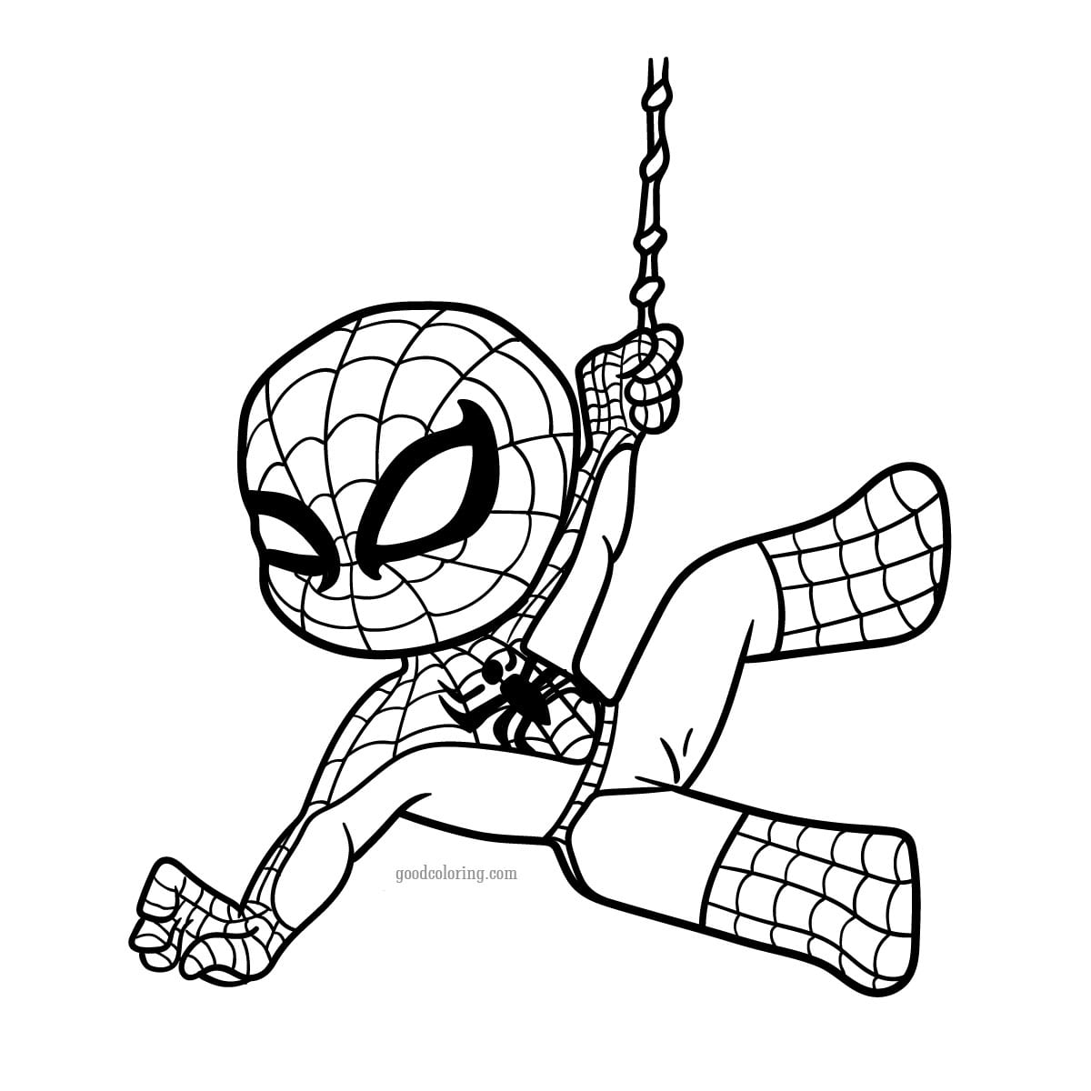 Cool Spiderman Coloring Pages   GoodColoring   Coloring Home