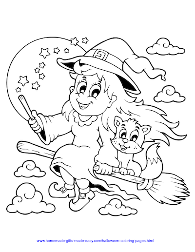 75 Halloween Coloring Pages | Free Printables - Coloring Home