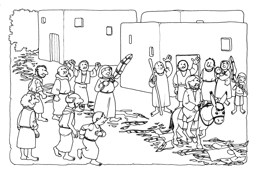 Download Palm Sunday Coloring Pages - Colorine.net | #9755 ...