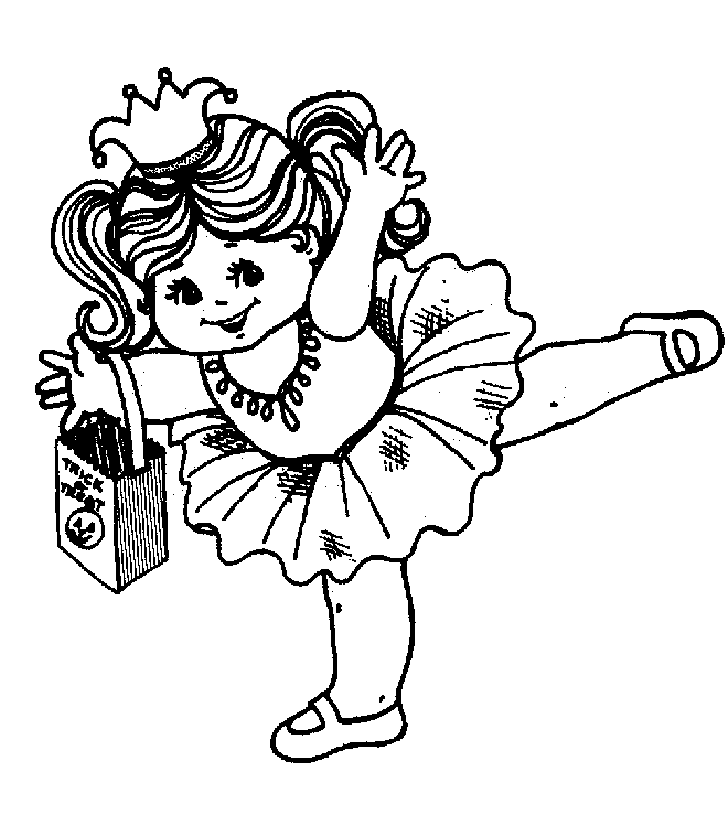 Ballerina Coloring Pictures To Print - High Quality Coloring Pages