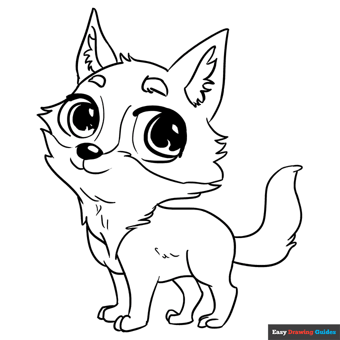 Free Printable Wolf Coloring Pages for Kids
