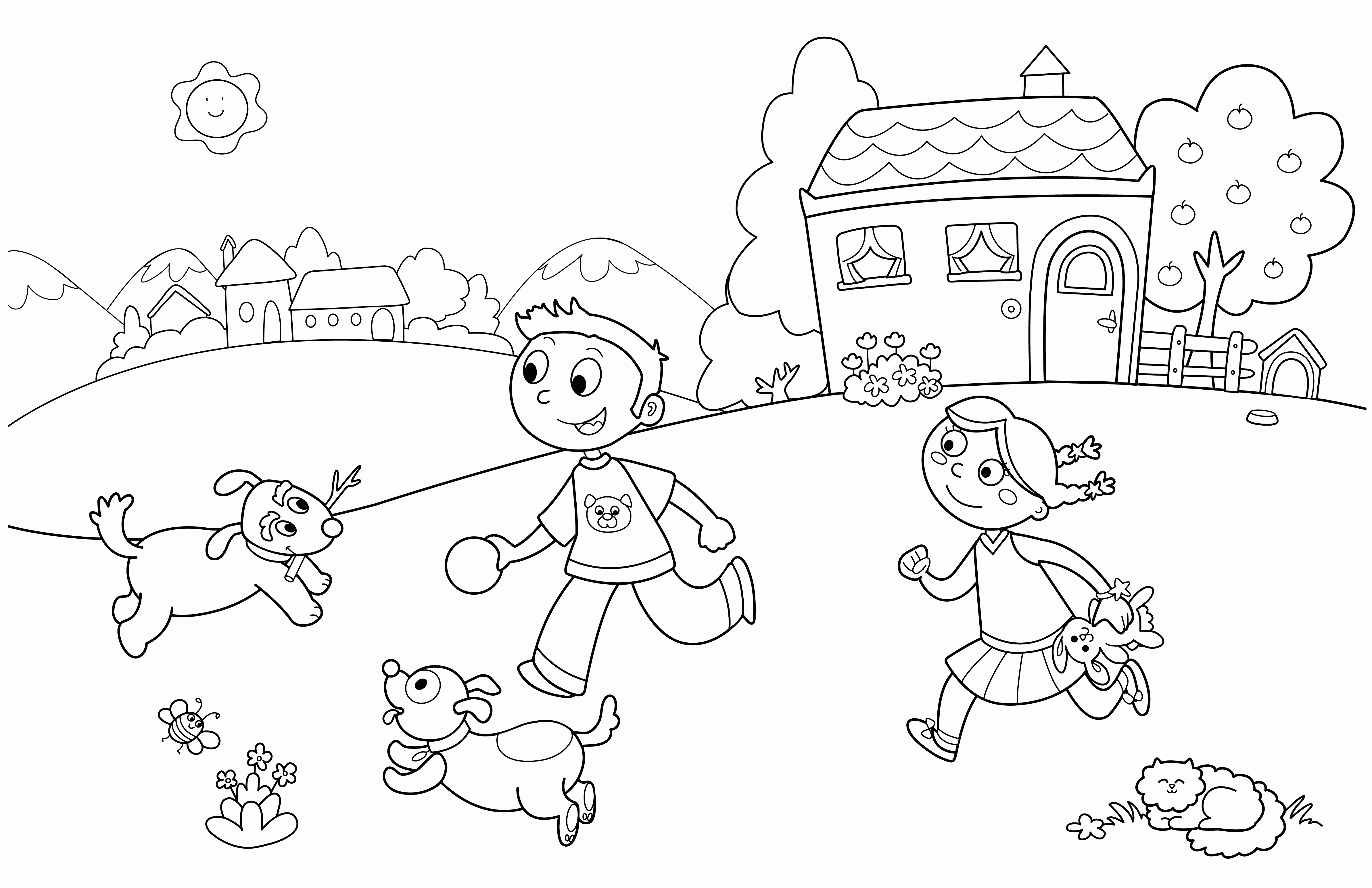 Free Summer Coloring Pages For Preschoolers Free Printable Summer ...