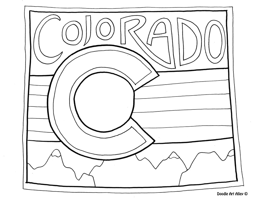 Colorado Coloring Pages at GetDrawings | Free download