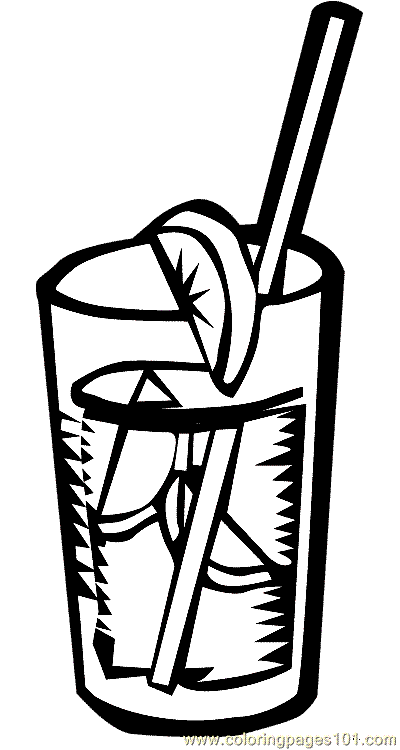 Drink Coloring Page 07 Coloring Page - Free Drinks Coloring Pages ...