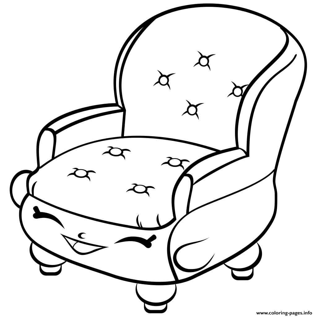 Print Chair shopkins season 4 coloring pages | Valentine ...