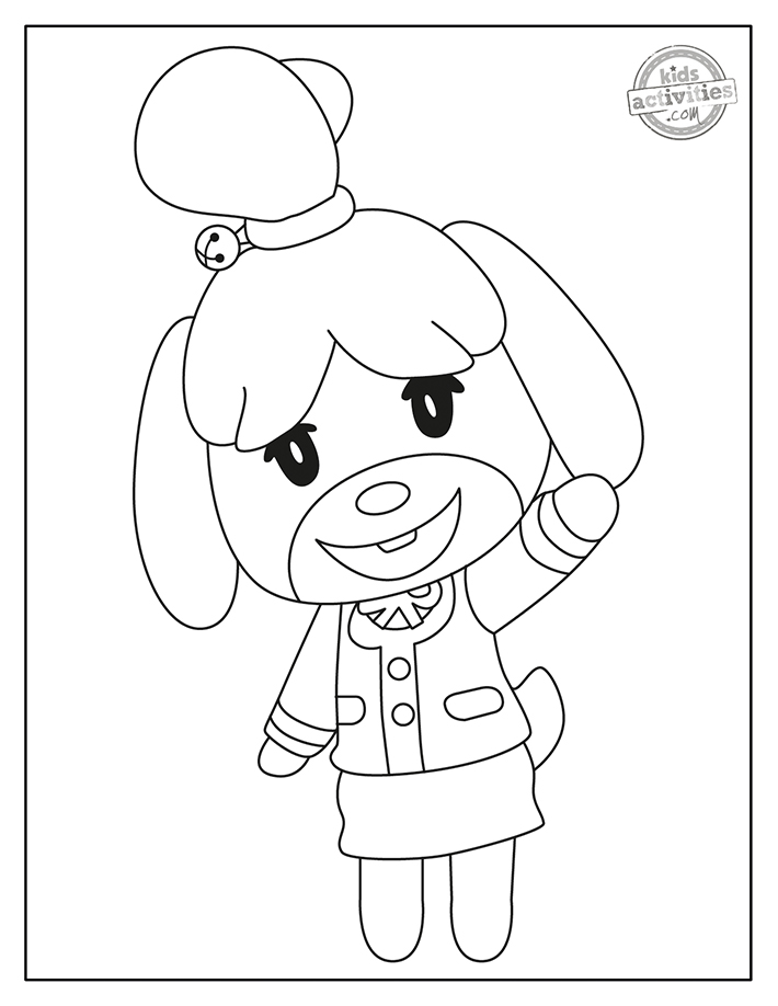 Animal Crossing Coloring Pages | Kids Activities Blog