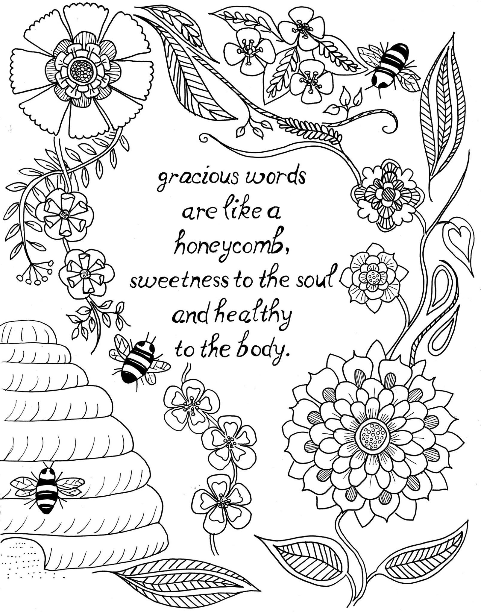 Inspiration Coloring Pages - Coloring Home