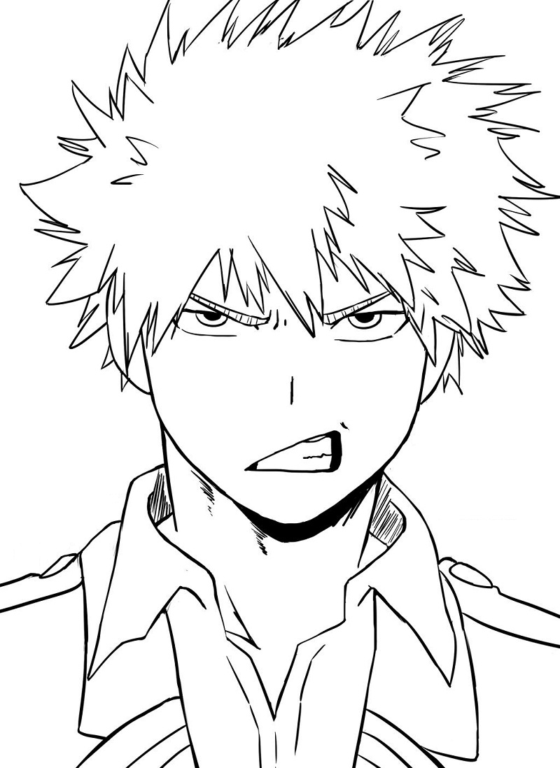 Deku Coloring Pages - Coloring Home