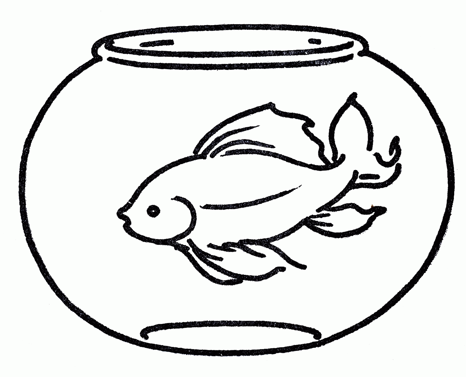Printable Goldfish Coloring Pages | Coloring Me - Coloring Home