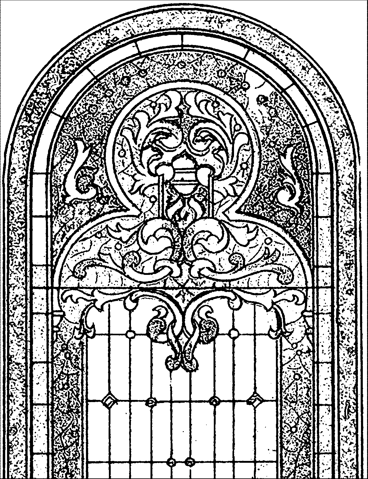 Coloring Pages Of Church Windows - High Quality Coloring Pages