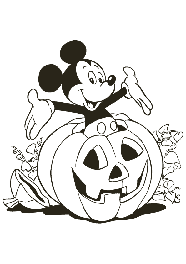Cartoons Coloring Pages: Halloween Coloring Pages For Kids