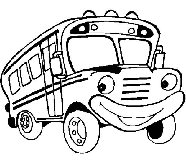 School Bus Coloring Pages - ClipArt Best