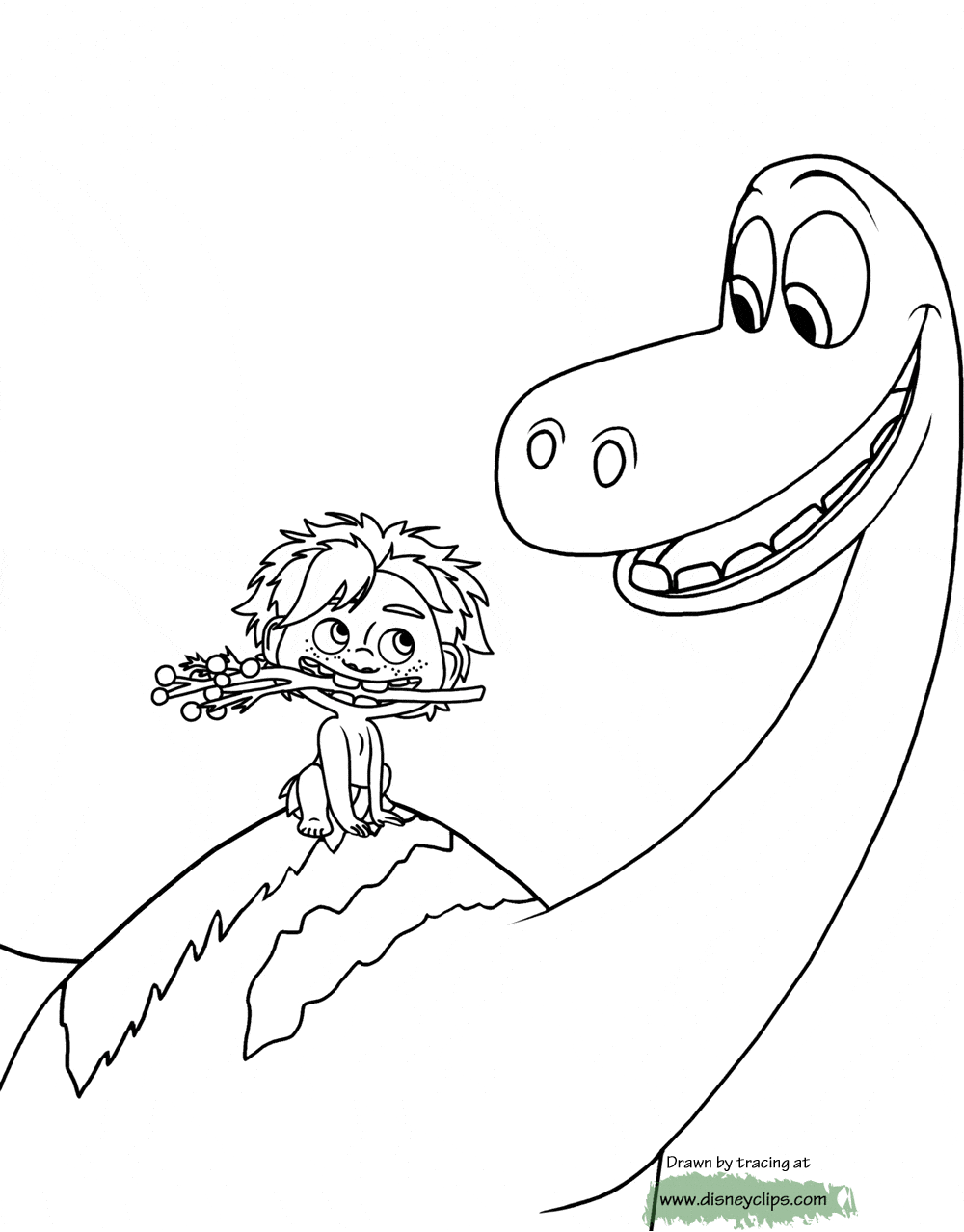 The Good Dinosaur Printable Coloring Pages | Disney Coloring Book