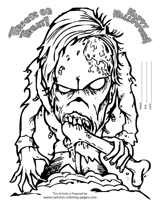Halloween Coloring Pages For Adults – Halloween Arts