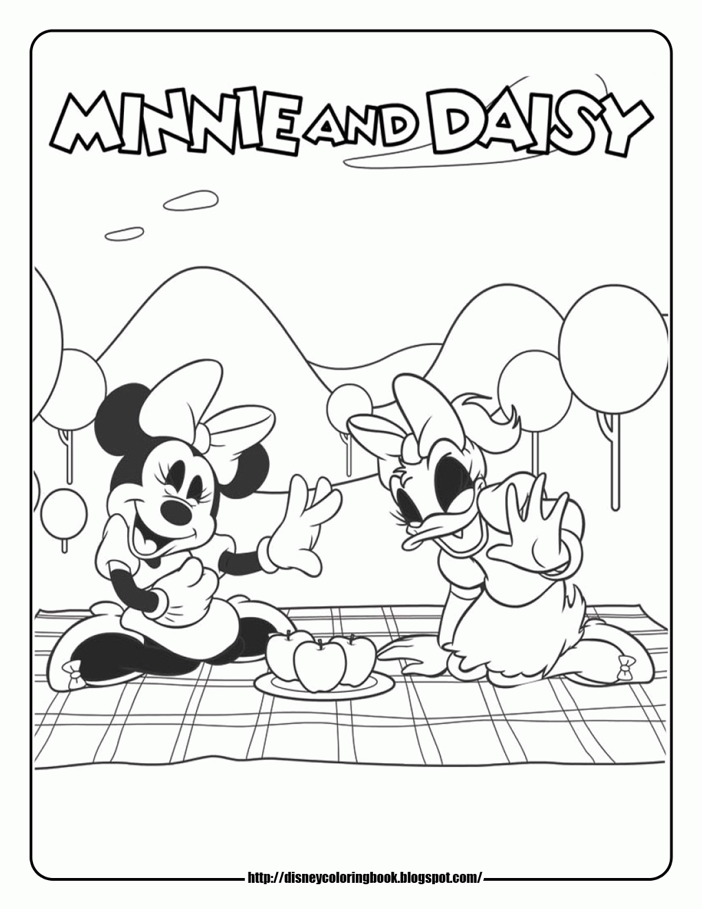Coloring Page Of Mickey Mouse Clubhouse - Coloring Home