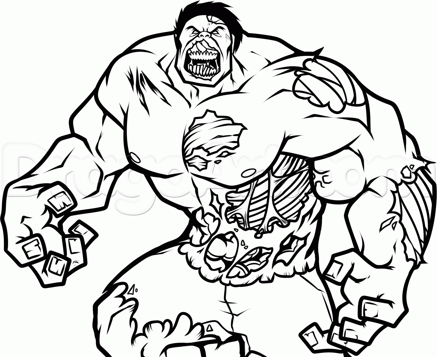 Download Zombie Hulk Colouring Pages #4824 Marvel Zombies Coloring ...