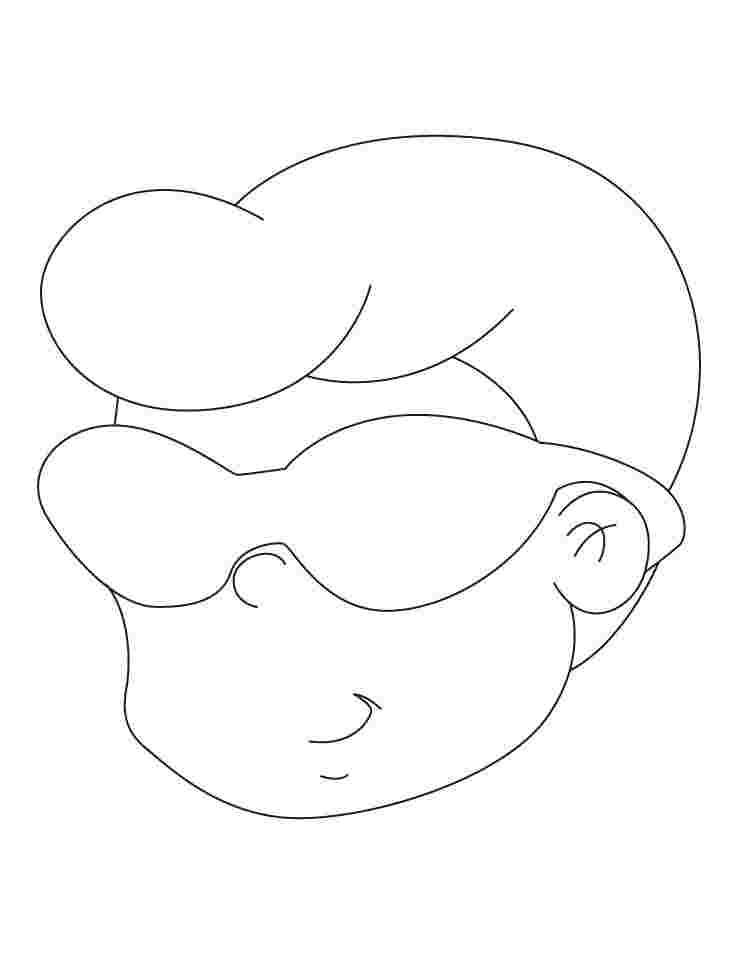 Printable Book: Coloring Pages With Picture Of Sunglasses ...