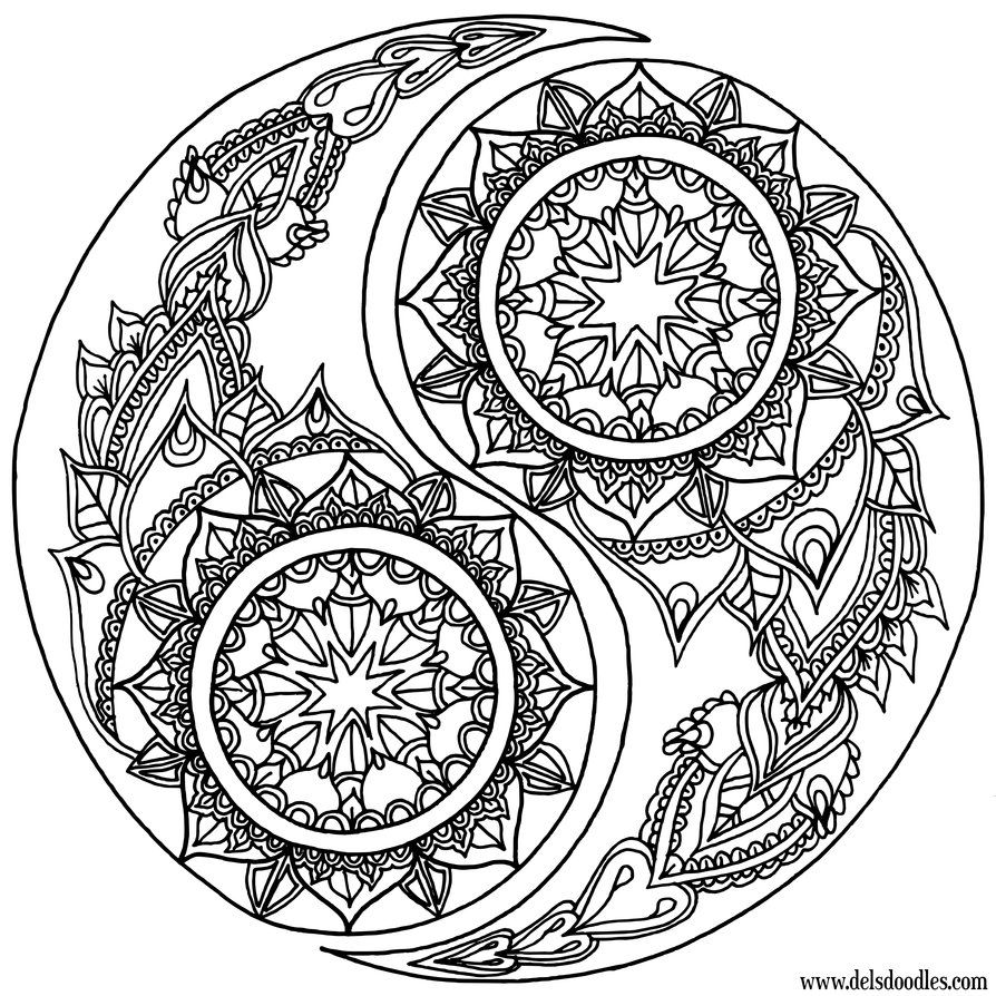 Pin by sanguine71 on 5e | Mandala coloring pages, Adult coloring ...