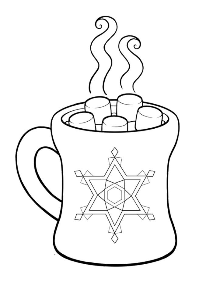 Ikidsdrawing.com | Hot chocolate printable, Coloring pages for kids,  Christmas coloring pages