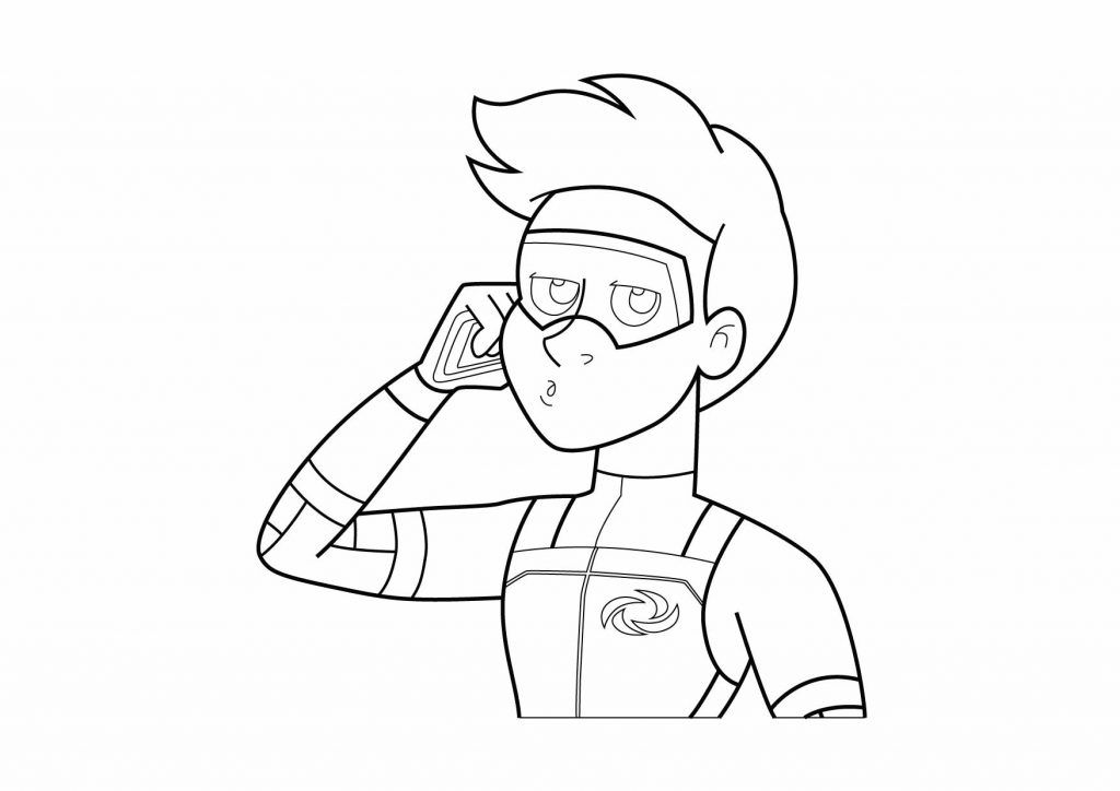 Kid Danger Coloring Pages - Coloring Home