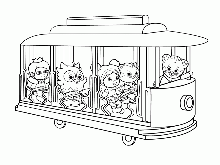 Free Printable Coloring Pages Daniel Tiger - High Quality Coloring ...
