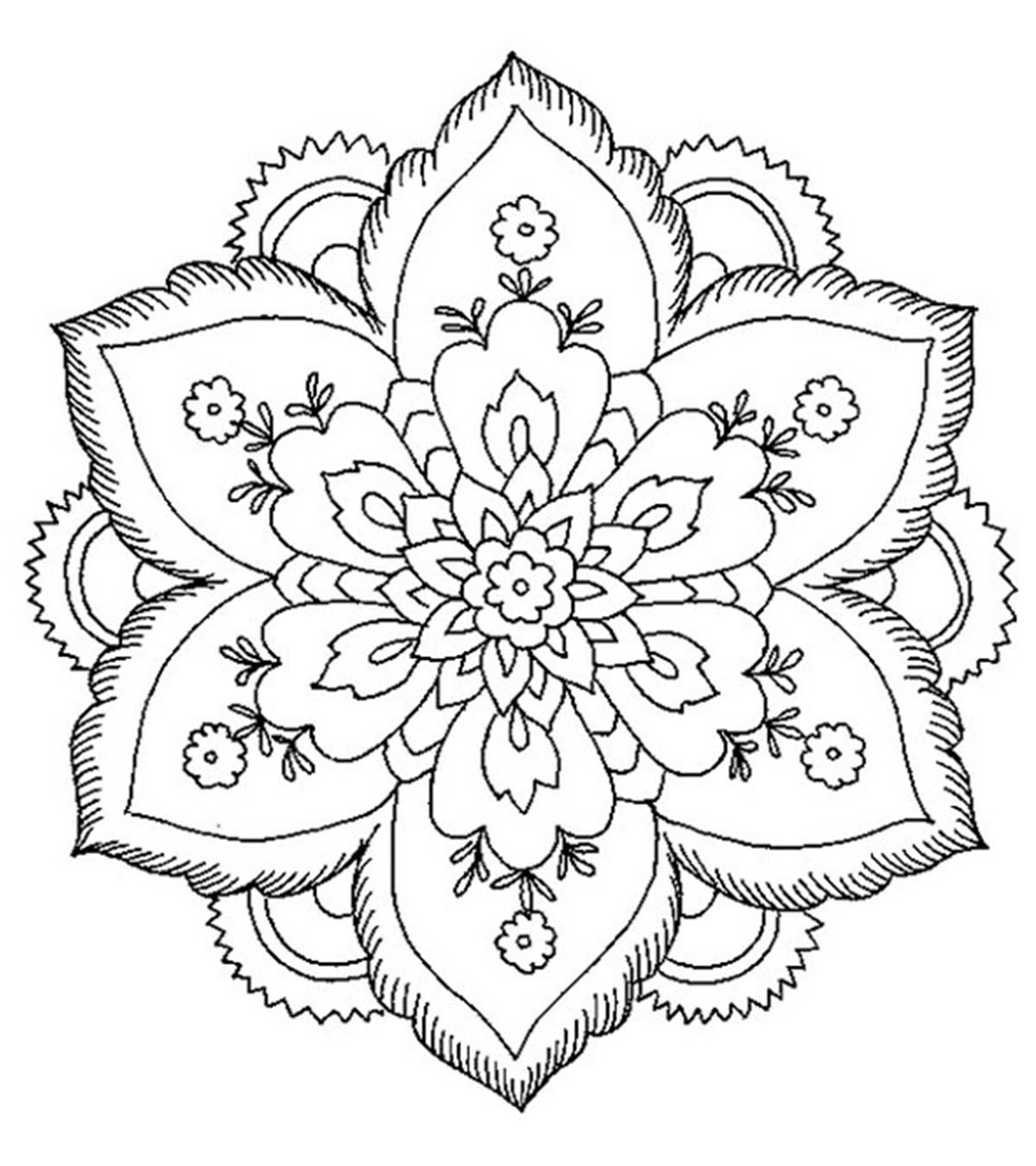 Abstract Coloring Pages - Free Printable - MomJunction