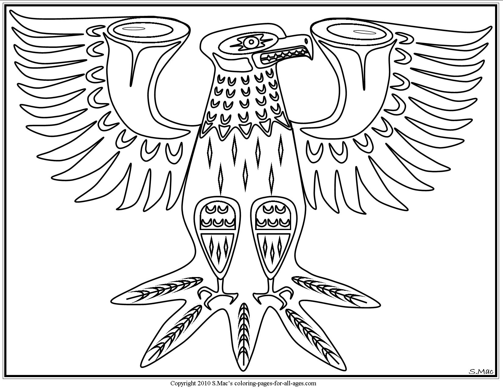 Northwest Native American Coloring Pages - Get Coloring Pages