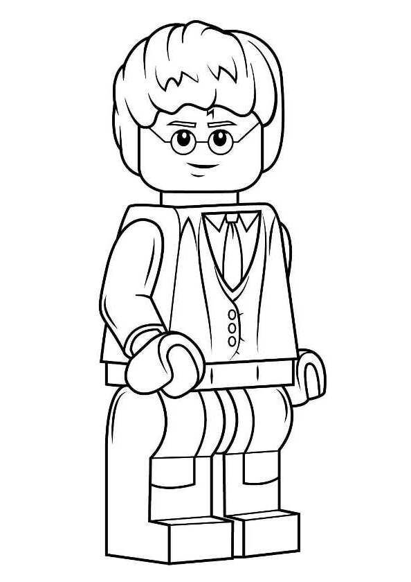 Lego Harry Potter coloring page - Drawing 1