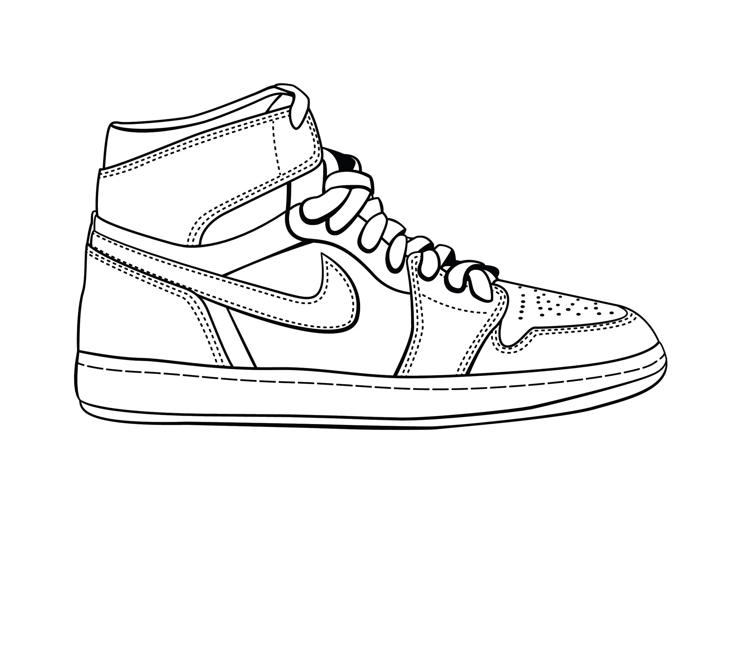 Nike Coloring Pages   Coloring Home