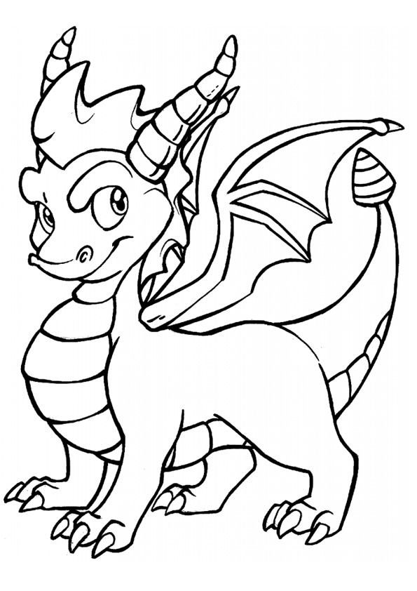 Coloring Pages | Printable Dragon Coloring Pages for Kids