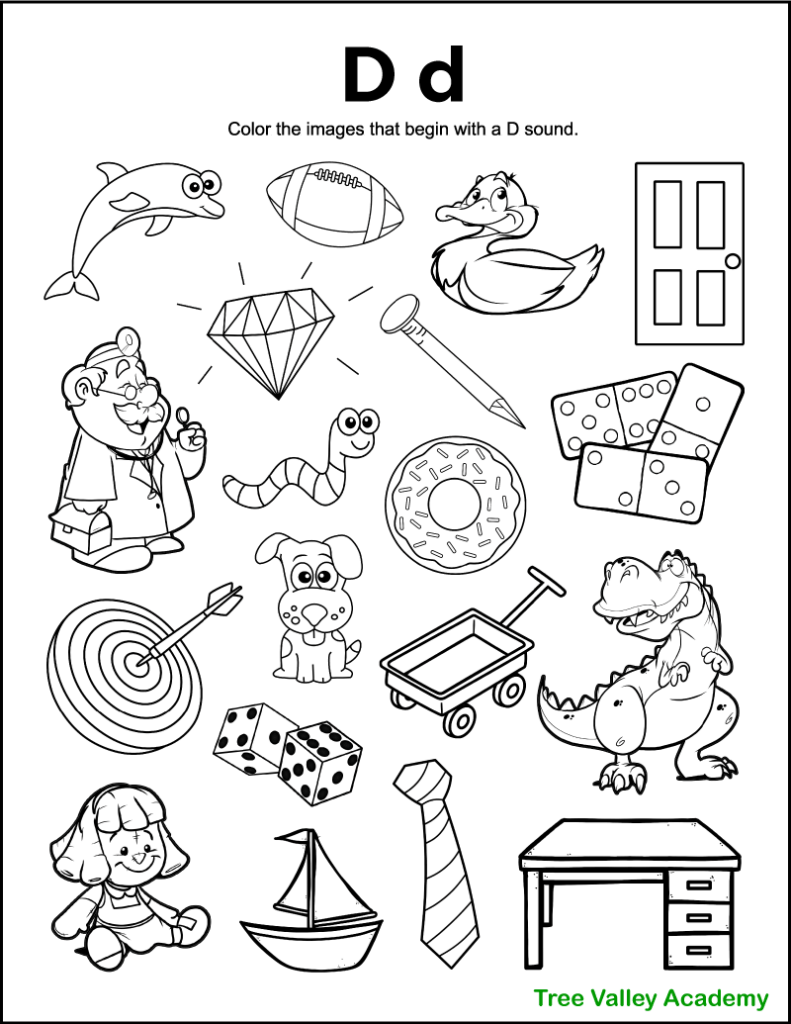 letter-d-sound-worksheets-tree-valley-academy-coloring-home