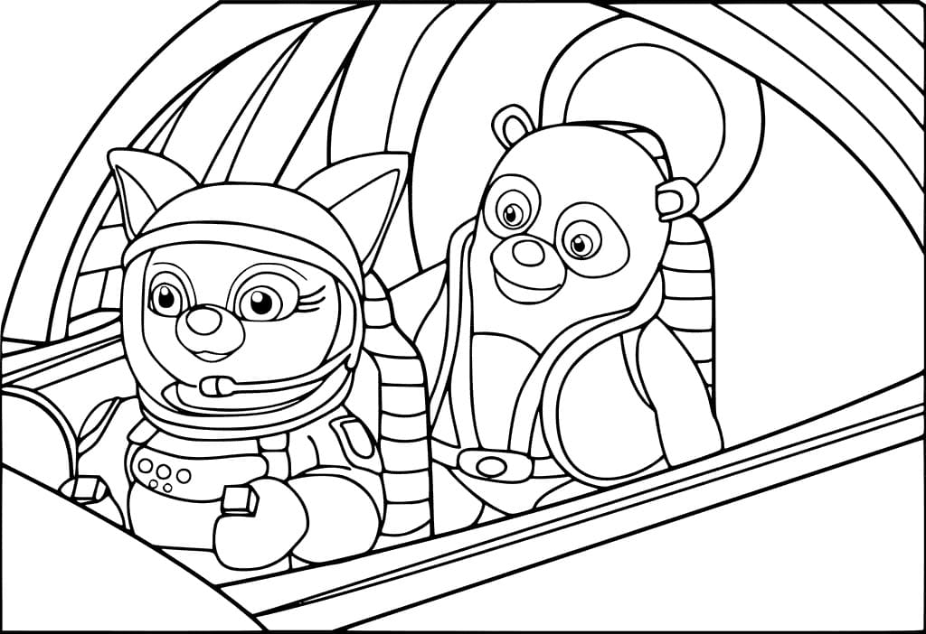 Special Agent Oso Coloring Page Coloring Home | The Best Porn Website