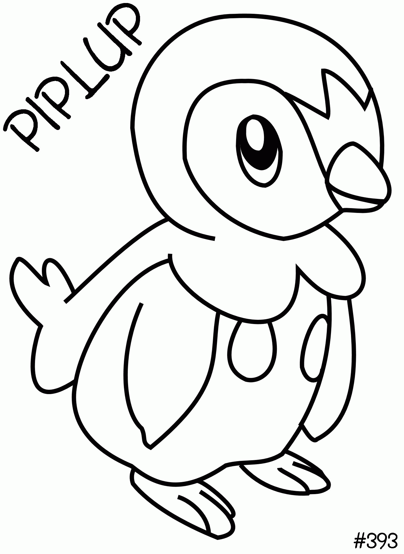 Pokemon Coloring Pages Piplup 5