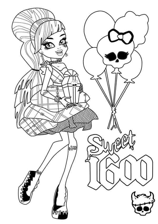 monster high why do ghouls fall in love coloring pages - Google ...