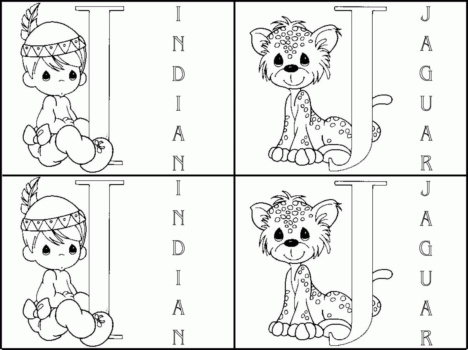 Pin Precious Moments Alphabet Coloring Pages