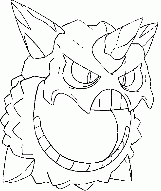 Coloring Pages Mega Evolved Pokemon Drawing - Coloring Home
