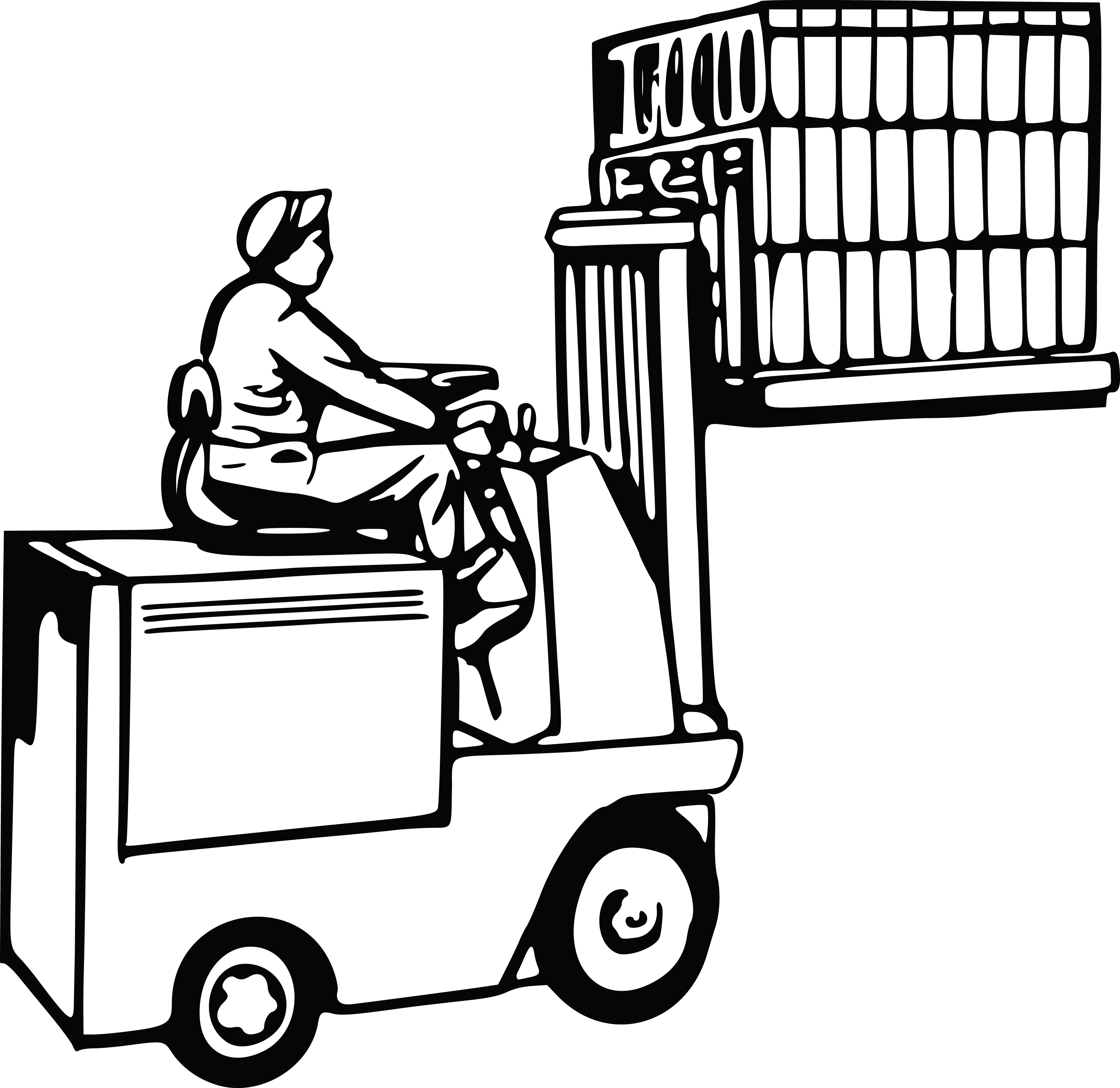 Forklift Coloring Pages