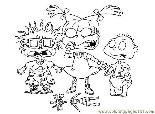 Free Printable Rugrats Coloring Pages (; | Everything Rugrats And