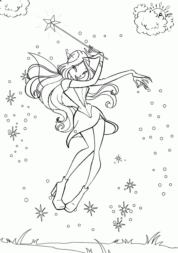 14 Pics of Free Printable Fairy Coloring Pages For Kids - Disney ...