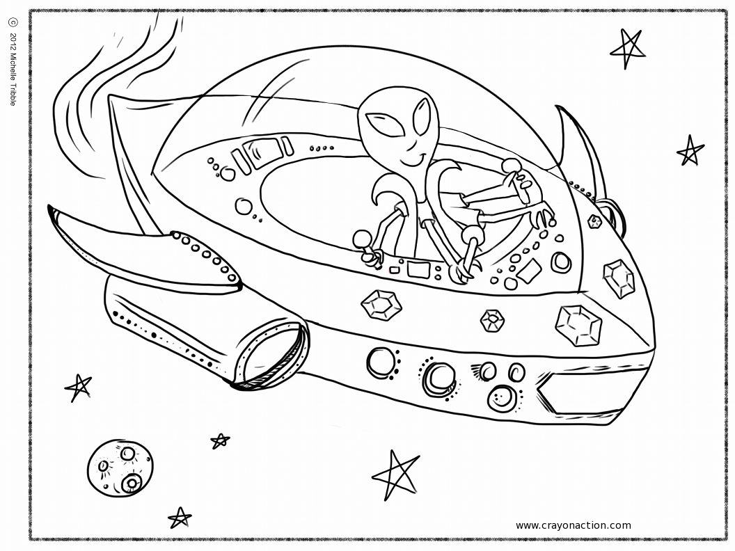 48+ Best stock Alien Coloring Pages For Adults - Download Four