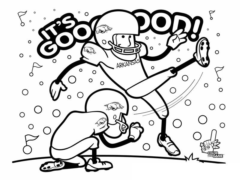 Football Coloring Pages - Bestofcoloring.com